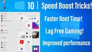 ✔ Improve performance of your low end windows 10 pc (Best settings)