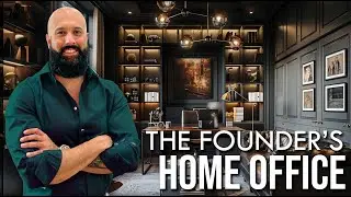 I Made an Executive Masculine Home Office