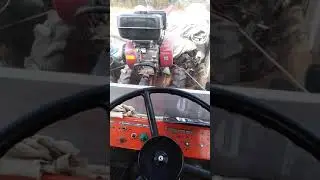 Трактор Т-16 м последний урожай бурака везу домой!
