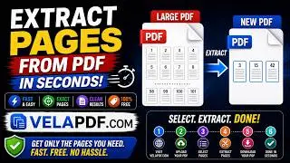 How to Extract Pages from PDF in Seconds – Free Online Tool 2025