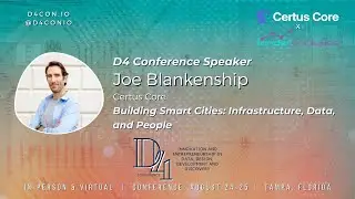 Joe Blankenship - Building Smart Cities: Infrastructure, Data, and People
