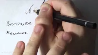 How to hold a pencil to reduce strain and aches