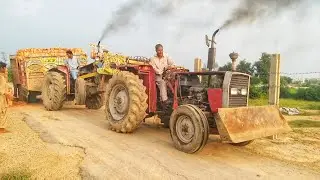Incredible Competition || Recover Fail Tractor - 240 MF Tractor