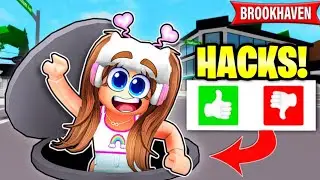 I TESTED SECRET HACKS IN BROOKHAVEN!🤯 PART 6!!