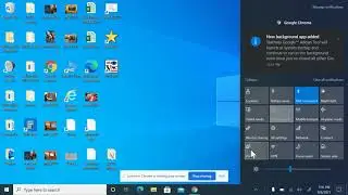 Windows Laptop I Can Locate the Windows Action Center and Notification Pane