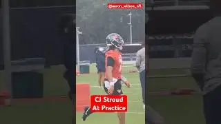 CJ Stroud At Practice! #texans #houstontexans #gotexans #nflupdates #nfl #cjstroud #sports #shorts