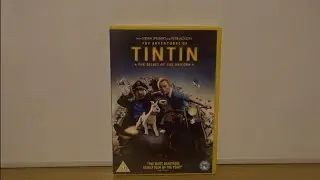 The Adventures Of Tintin The Secret Of The Unicorn (UK) DVD Unboxing