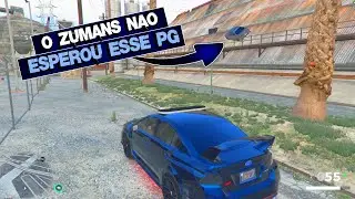 O ZUMANS NAO ENTENDEU ESSE PG QUE O CARA FEZ NA FUGA KK  ! GTA RP ! GTA FIVEM ROLEPLAY
