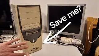 Would you save this PC from e-waste? (What's inside this old PC?) Will it work?