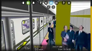 Hmmsim 2 고퀄 홍콩 지하철 베타 리뷰 & 7호선 SR열차 스크린도어 닫힘음 개정완료.
