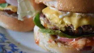 Easy Homemade Mutton Burger | Best bigsize Burger  | Ultimate cheeseburger | Non-Veg recipe