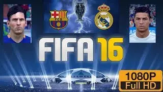 FIFA 16 | Barcelona vs Real Madrid - El Classico | Legendary Difficulty  *Hindi Commentary*