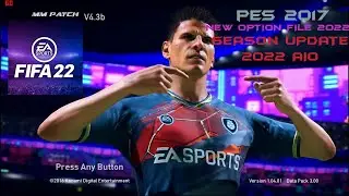 PES 17 NEW UPDATE PATCH 2022 ENDING OF JANUARY