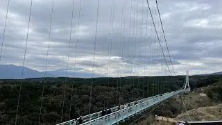 A Walk to Japan’s Longest Suspension Bridge