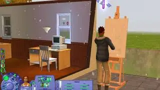 25 mins of sims 2 university gameplay w no commentary