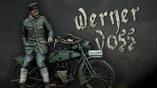 Is this my best model yet ? 1/35 Wanderer Motorbike & Werner Voss Vignette | Copper State Models