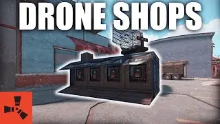 How to use the drone shops in rust