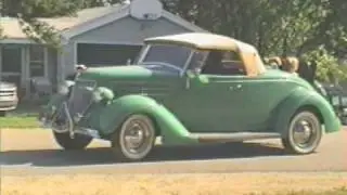 Old Car 1936 Ford, Rumbleseat