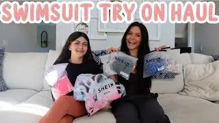 SWIMSUIT TRY ON HAUL FROM SHEIN! EMMA AND ELLIE