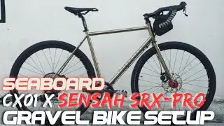 Tsunami Seaboard CX01,gravel bike setup,with Sensah SRX-PRO,and build idea