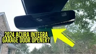 2024 Acura Integra Garage Door Opener?