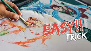 How to color Anime Skin like a pro 🤩 (Hindi) | Haku Senpai Arts