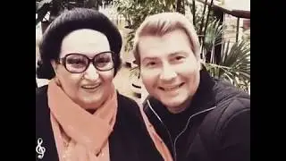 Монтсеррат Кабалье и Николай Басков встретились в Москве 05.06.2018