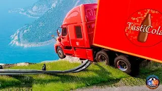 Truck and Car Crashes #6 - BeamNG drive CRAZY DRIVERS