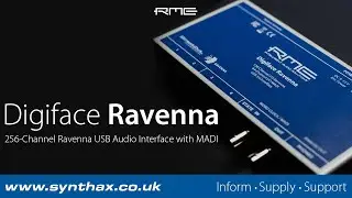 RME Digiface Ravenna Overview 256-Channel Ravenna USB Audio Interface with MADI Connectivity