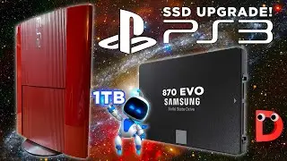 SSD inside a PS3 SUPER SLIM I SSD VS HDD: BENCHMARKS I How to install I PS3 Backup I Samsung 870 EVO