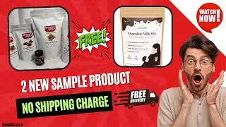 2 New Free Shample Product ! Free sample of Masala & Chocolate Milk Mix₹0 ! Free Shopping Loot today