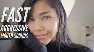 ASMR| Aggressive Mouth Sounds *__* Tingle You Pink