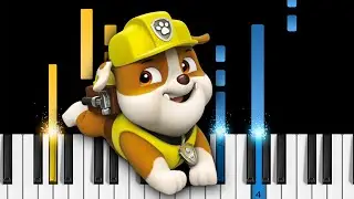 Rubble & Crew - Theme Song - Piano Tutorial