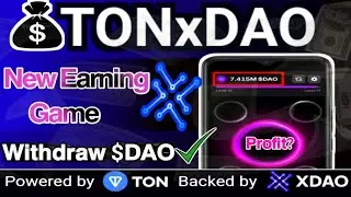 Free Earning Airdrop| Earn Free $DAO From TONxDAO| Make Money Without Investment | $DAO