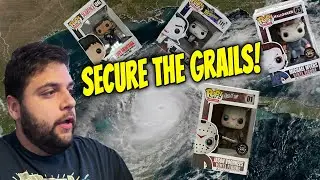 Preparing My Funko Pop Room For Hurricane Milton!