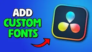 How To Add Custom Fonts In Davinci Resolve (2026)