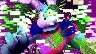 Bonnie & Cassie Escape The Ruin Pizzaplex 3 (FNAF Security Breach Ruin Animation)