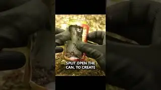 Wilderness Survival Tip - Soda Can Cooking Stove #survival #camping #bushcraft #shorts