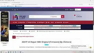 A037F U3 Repair IMEI Original Firmware By Chimera Free