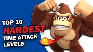 Top 10 HARDEST Time Attack Levels in Donkey Kong Country Tropical Freeze