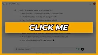 How To Write Headlines With ChatGPT Readers Want to Click (Works For Medium,Substack, or Your Blog)
