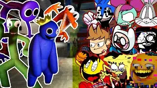 FNF - Friends To Your End (Full) But All Pibby Characters Sings It 🎤