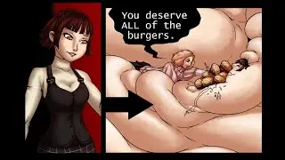 Royally Fat Makoto (Extreme Weight Gain Comic)