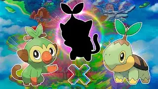 SINNOH and GALAR FUSED? Turtwig and Grookey line fused! Pokemon