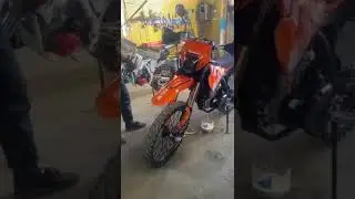 Купили новый эндуро ATAKI, трэшьььььь!!!!