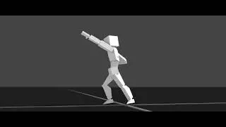 Mannrobics but it's Mine-Imator
