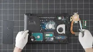 Замена термопасты в ноутбуке iRu C1502 N650DU