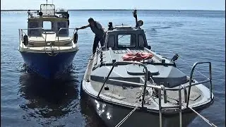 Поход острова Финского залива , катер Бычок , Campaign of the island of the Gulf of Finland, boat