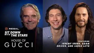 Sit Down with the Stars of House of Gucci – Regal Theatres HD
