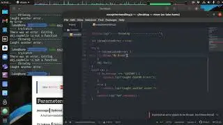 JavaScript - Flow Control: Exception Handling (try/catch/finally)